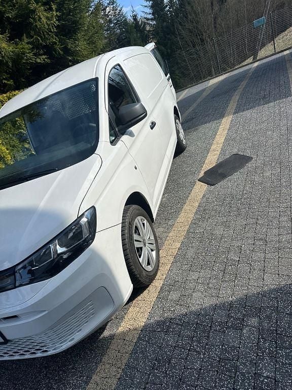 Gebraucht VW Caddy Maxi Dark Label 102 PS (75 kW) 2024 Weiß Van / Kleinbus