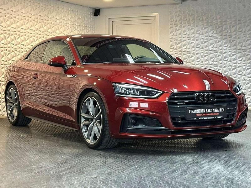 Gebraucht Audi A5 S-Line 190 PS (139 kW) 2019 Rot Coupé