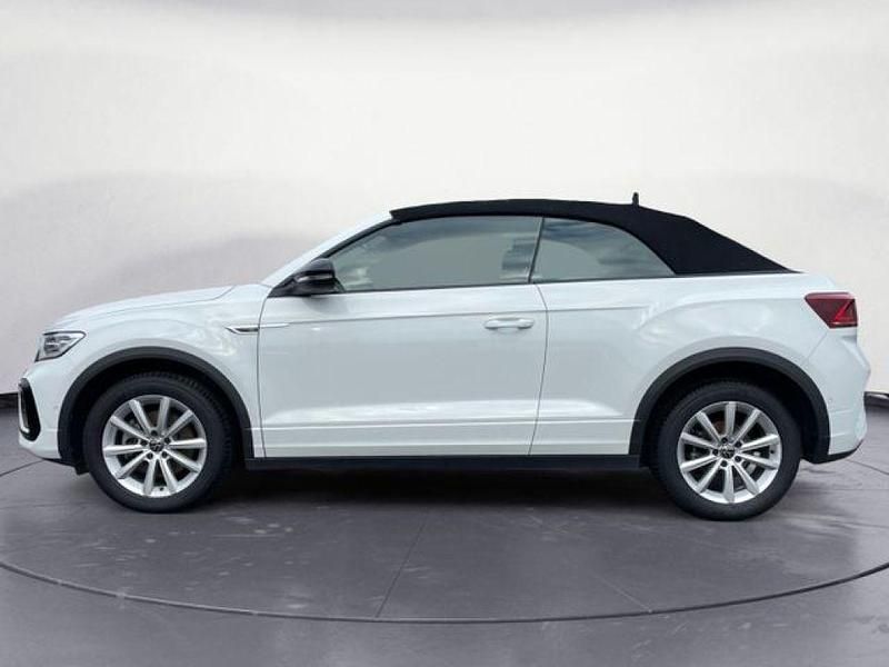 Gebraucht VW T-Roc Cabriolet R-line 150 PS (110 kW) 2025 Weiß Cabrio