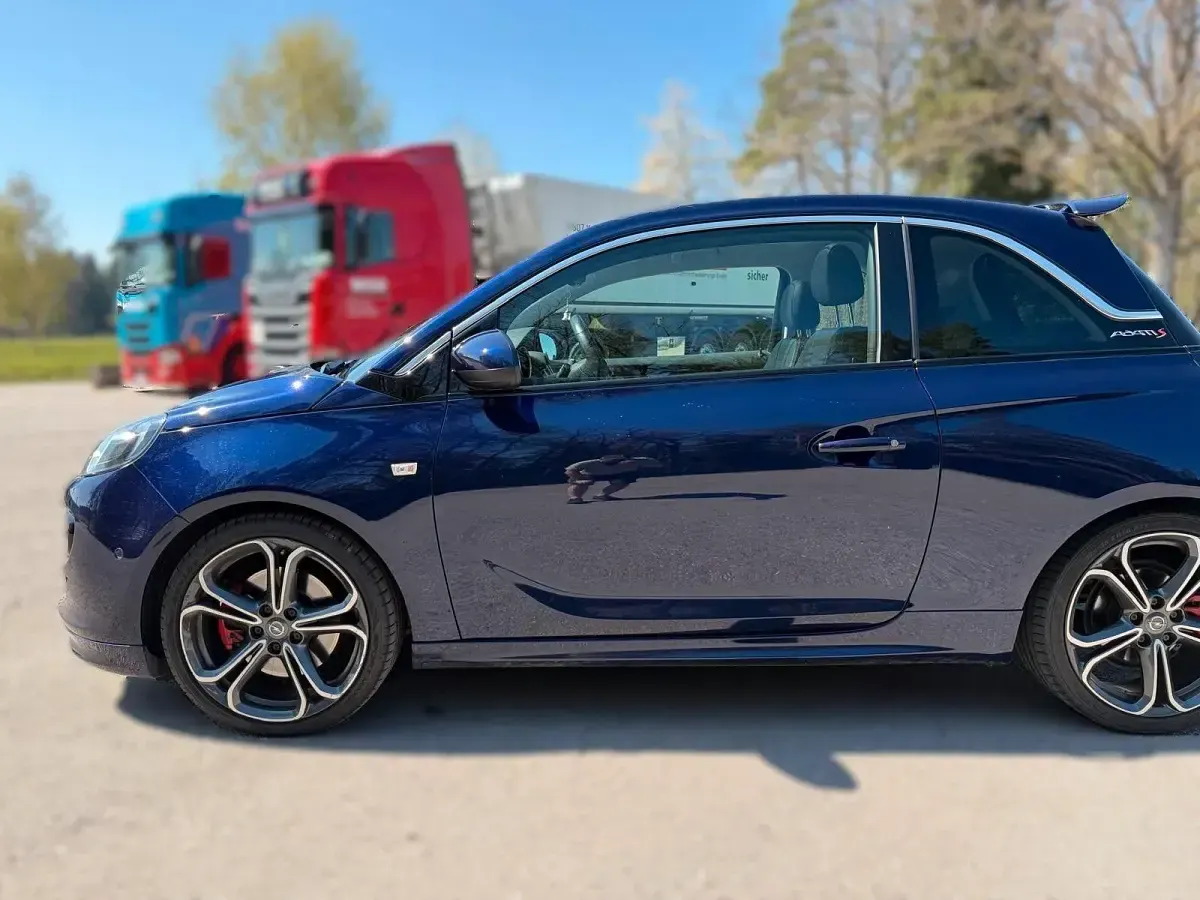 Gebraucht Opel Adam 150 PS (110 kW) 2018 Blau Kleinwagen