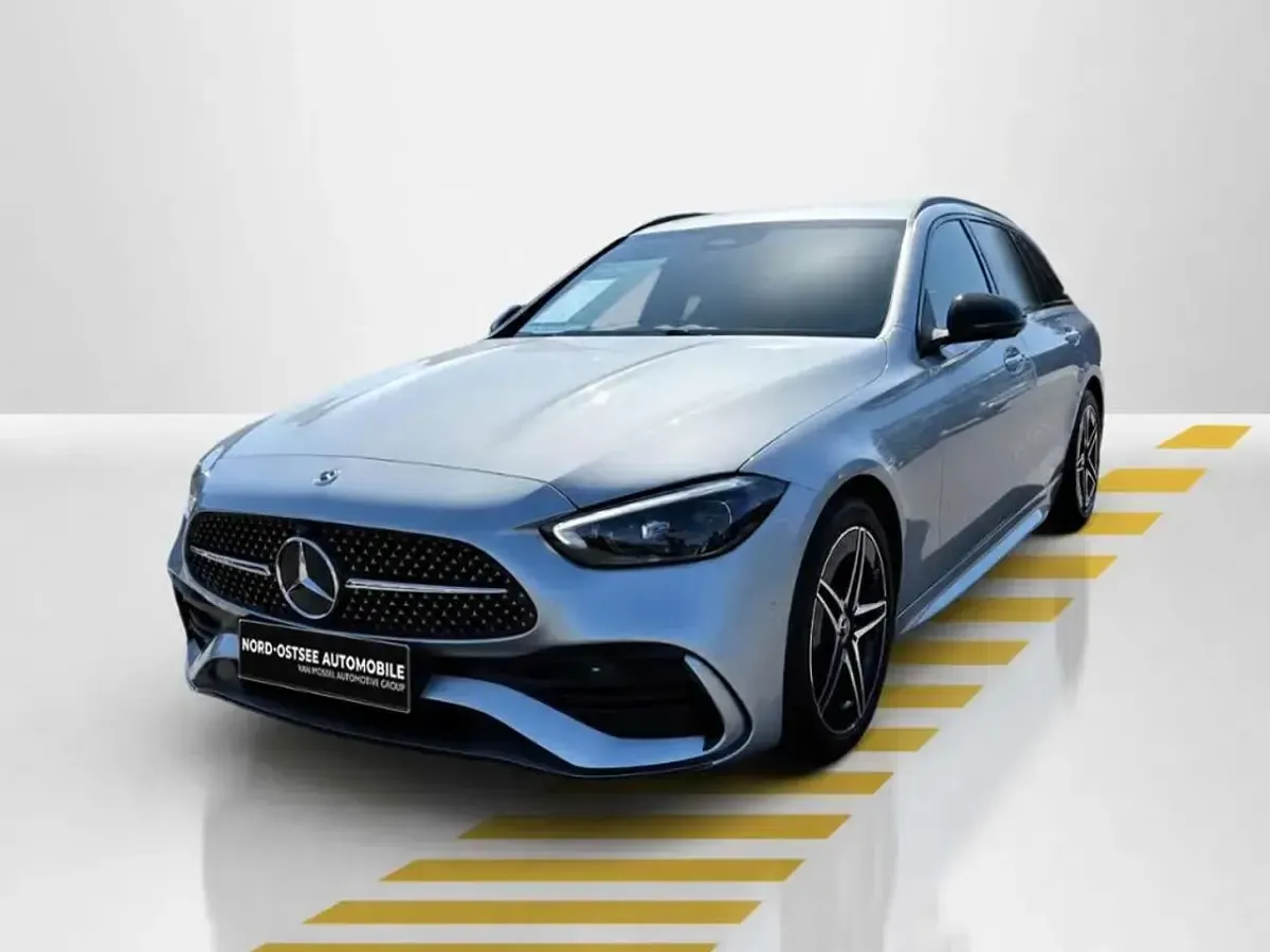 Gebraucht Mercedes C200 AMG line Plus 204 PS (150 kW) 2025 Silber Limousine