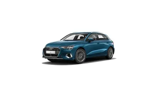 Usado Audi A3 Ambiente 150 HP (110 kW) 2021 Azul Sedan
