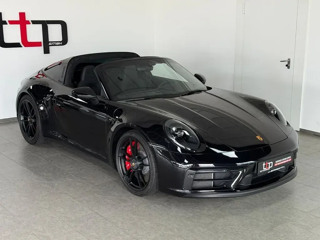 Gebraucht Porsche 911 Targa 4 480 PS (353 kW) 2024 Tiefschwarzmetallic Cabrio