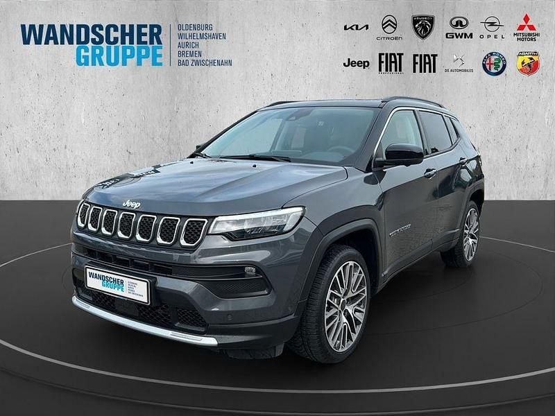 Grauschwarz Gebraucht 2023 Jeep Compass Limited SUV | 25.490 € (Superpreis) - Bild 1/2