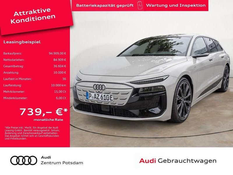 Siambeige metallic Gebraucht 2025 Audi A6 e-tron Ambiente Kombi | 94.909 € - Bild 1/4