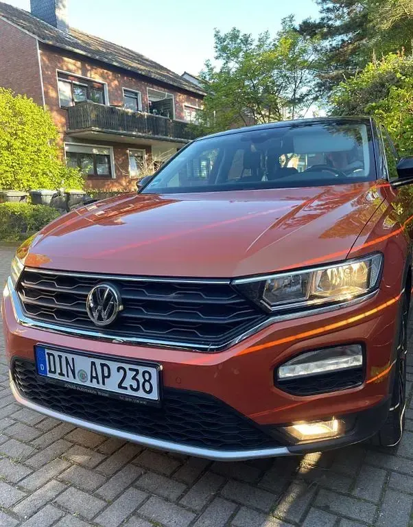 Gebraucht VW T-Roc Style 150 PS (110 kW) 2018 Orange SUV