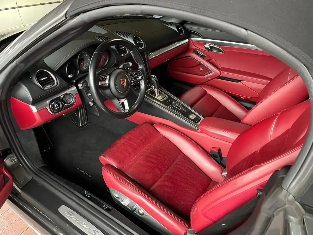 Brugt Porsche 718 Boxster 2016 Grå Cabriolet