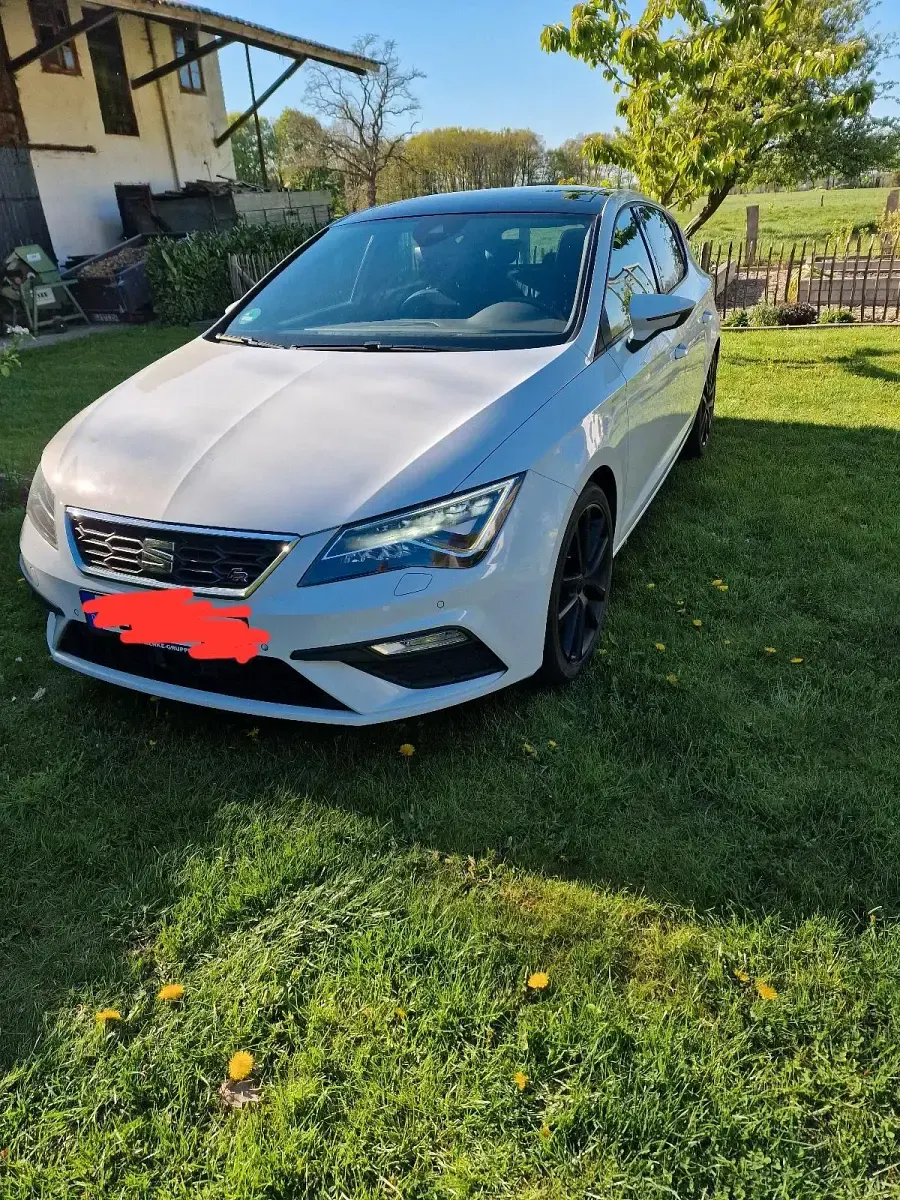 Brugt Seat Leon FR 184 HK (135 kW) 2017 Hvid Sedan