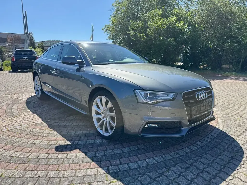 Gebraucht Audi A5 Sportback S-Line 245 PS (180 kW) 2015 Grau Kleinwagen