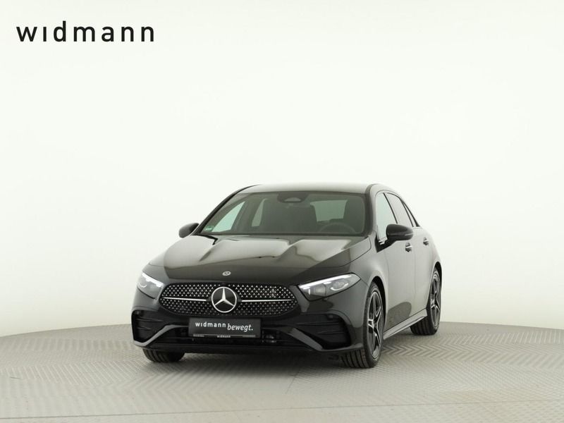 Nachtschwarz unilack Gebraucht 2025 Mercedes A180 AMG Limousine | 30.950 € (Guter Preis) - Bild 1/4