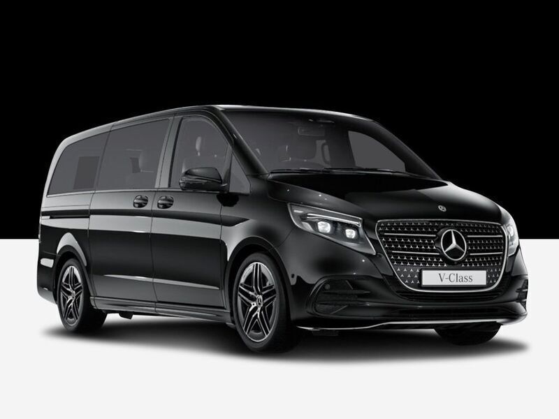 Schwarz Gebraucht 2025 Mercedes V300 Avantgarde Van / Kleinbus | 78.990 € (Superpreis) - Bild 1/4