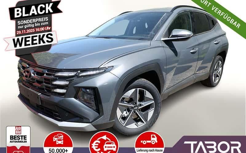 Grau Neu 2025 Hyundai Tucson Trend SUV | 33.189 € (Superpreis) - Bild 1/4