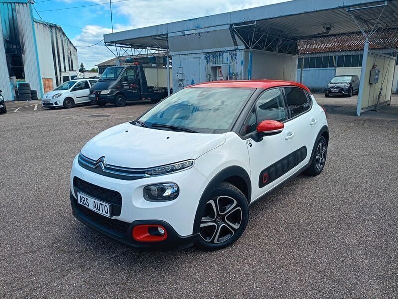Weiß Gebraucht 2019 Citroën C3 Shine Kleinwagen | 6.990 € (Superpreis) - Bild 1/4