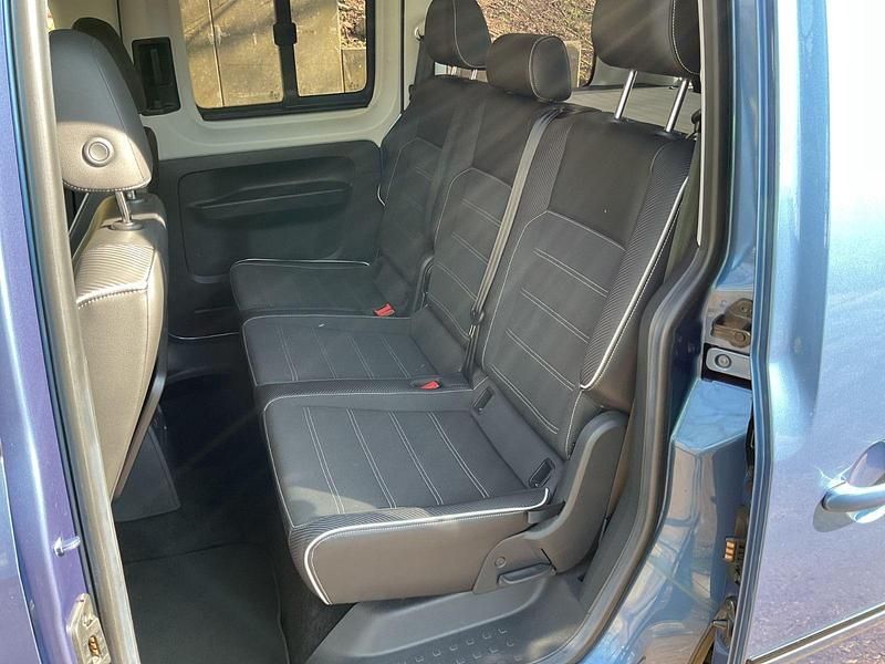 Gebraucht VW Caddy Edition 150 PS (110 kW) 2019 Blau Van / Kleinbus