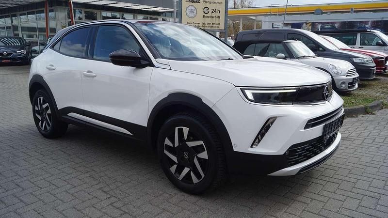 Gebraucht Opel Mokka Elegance 101 PS (74 kW) 2022 Jade weiss/arktis weiss SUV