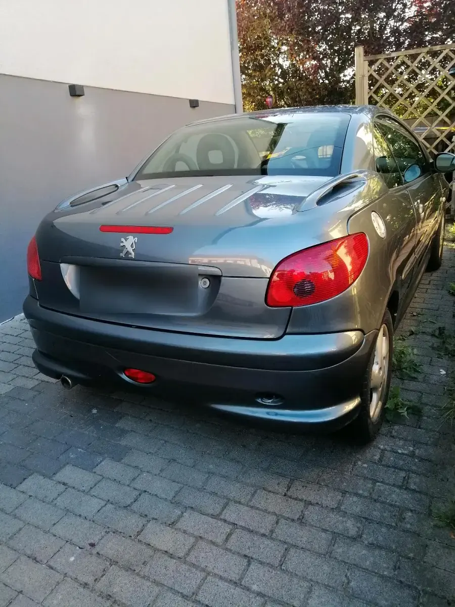 Gebraucht Peugeot 206 CC 109 PS (80 kW) 2006 Grau Cabrio