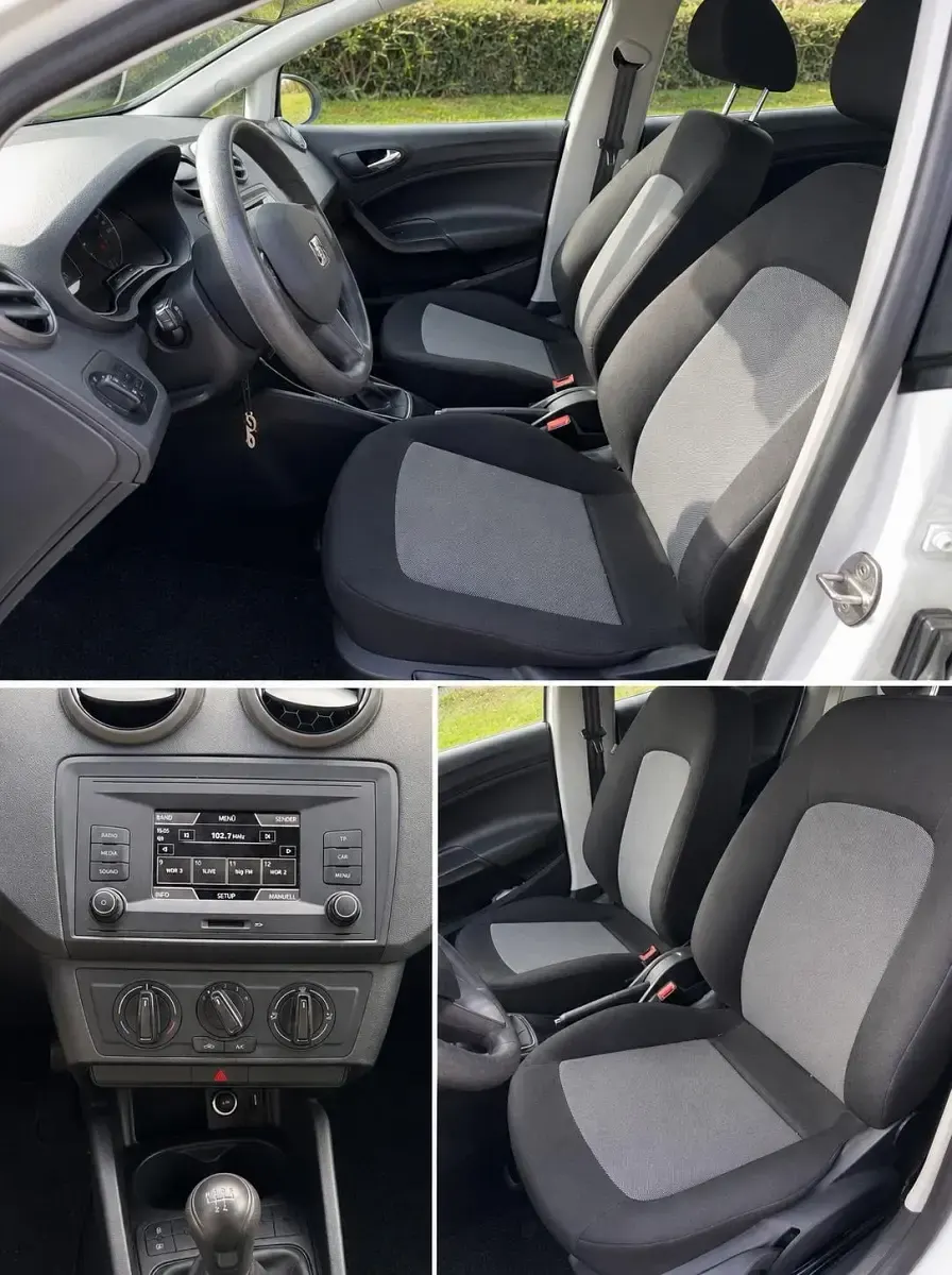 Gebraucht Seat Ibiza 90 PS (66 kW) 2017 Weiß Kleinwagen