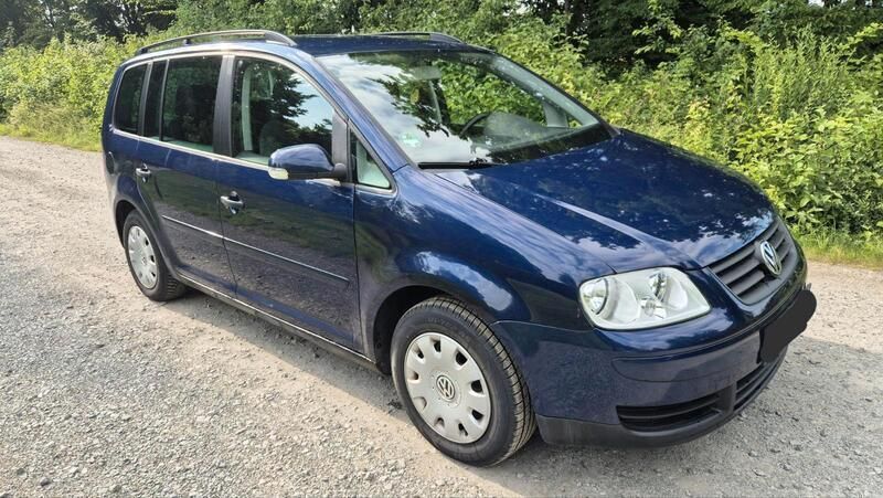 Blau Gebraucht 2005 VW Touran Van / Kleinbus | 1.999 € (Guter Preis) - Bild 1/4