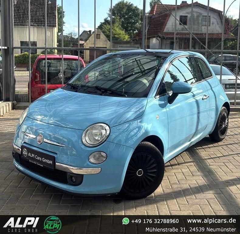 Blau Gebraucht 2011 Fiat 500 Lounge Limousine | 5.490 € (Fairer Preis) - Bild 1/4