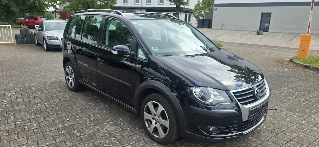 Gebraucht VW Touran Cross 105 PS (77 kW) 2007 Schwarz Van / Kleinbus