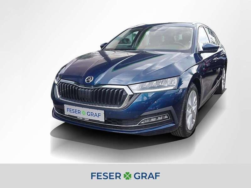Gebraucht Skoda Octavia Style 150 PS (110 kW) 2021 Lavablau metallic met. Kombi