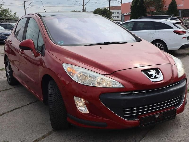 Farbe rot babylone + farblack Gebraucht 2008 Peugeot 308 Sport Kleinwagen | 2.999 € (Guter Preis) - Bild 1/4
