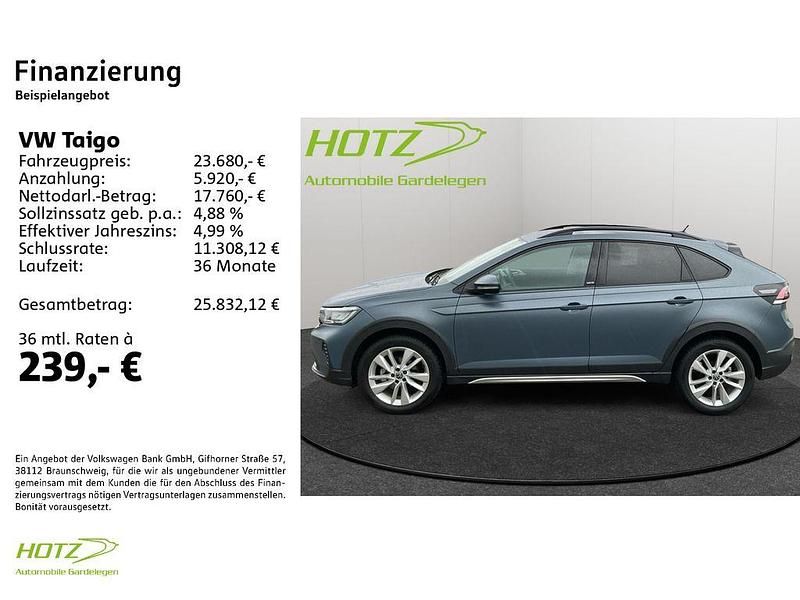 Gebraucht VW Taigo Move 150 PS (110 kW) 2024 Grün SUV