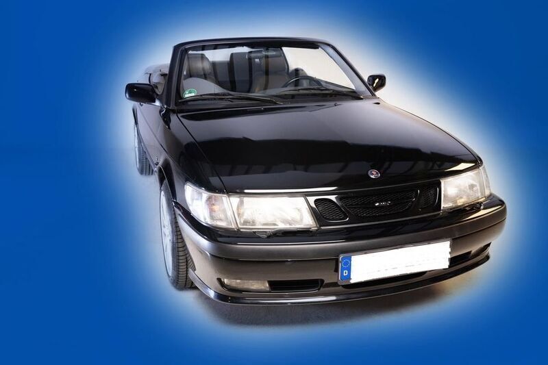 Schwarz Gebraucht 2000 Saab 9-3 Cabriolet Cabrio | 6.450 € (Guter Preis) - Bild 1/4