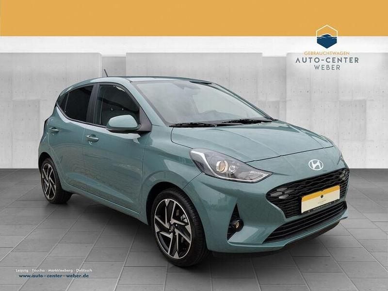 Mangrove green Gebraucht 2024 Hyundai i10 Prime Kleinwagen | 17.290 € (Fairer Preis) - Bild 1/4