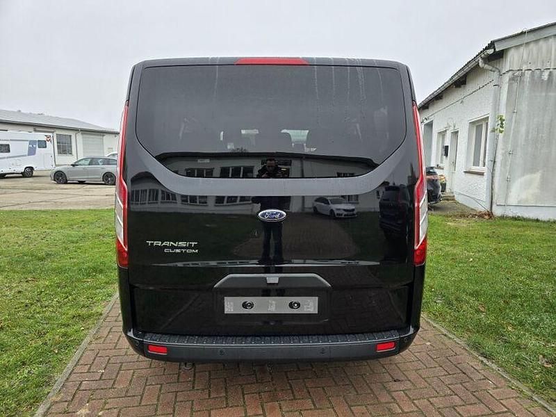 Gebraucht Ford Transit Custom Trend 131 PS (96 kW) 2021 Obsidianschwarz metallic Limousine