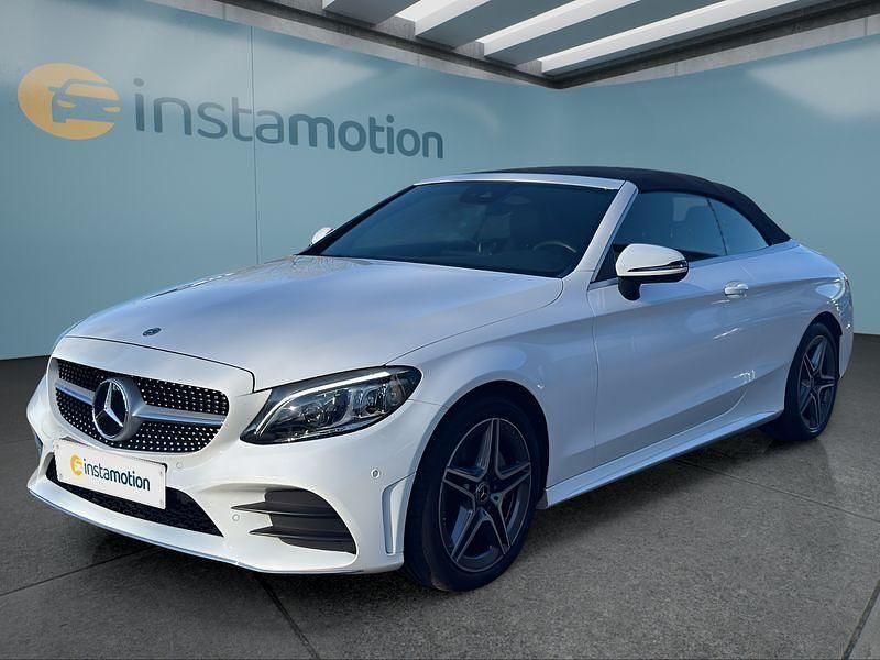 Gebraucht Mercedes C200 184 PS (135 kW) 2020 Weiß Cabrio