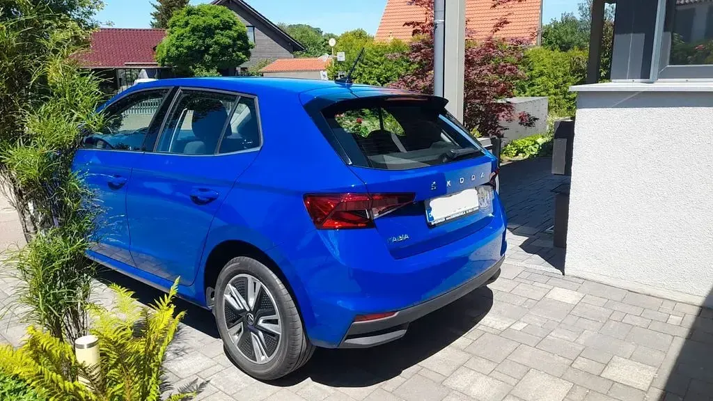 Gebraucht Skoda Fabia Style 110 PS (80 kW) 2023 Blau Kleinwagen