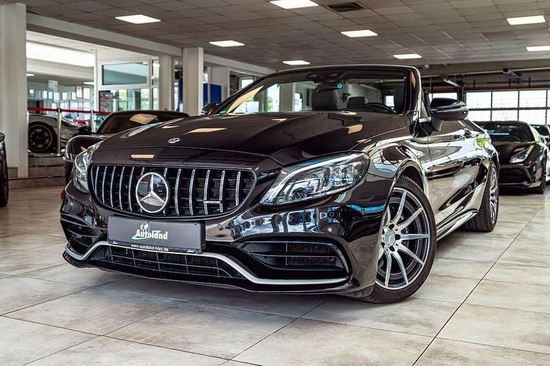Schwarz Gebraucht 2019 Mercedes C63 AMG AMG Cabrio | 64.990 € (Etwas zu teuer) - Bild 1/4
