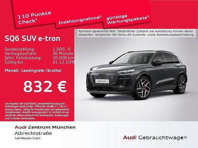 Neu Audi SQ6 e-tron Ambiente 359 kW (489 PS) 2025 Magnetgrau SUV