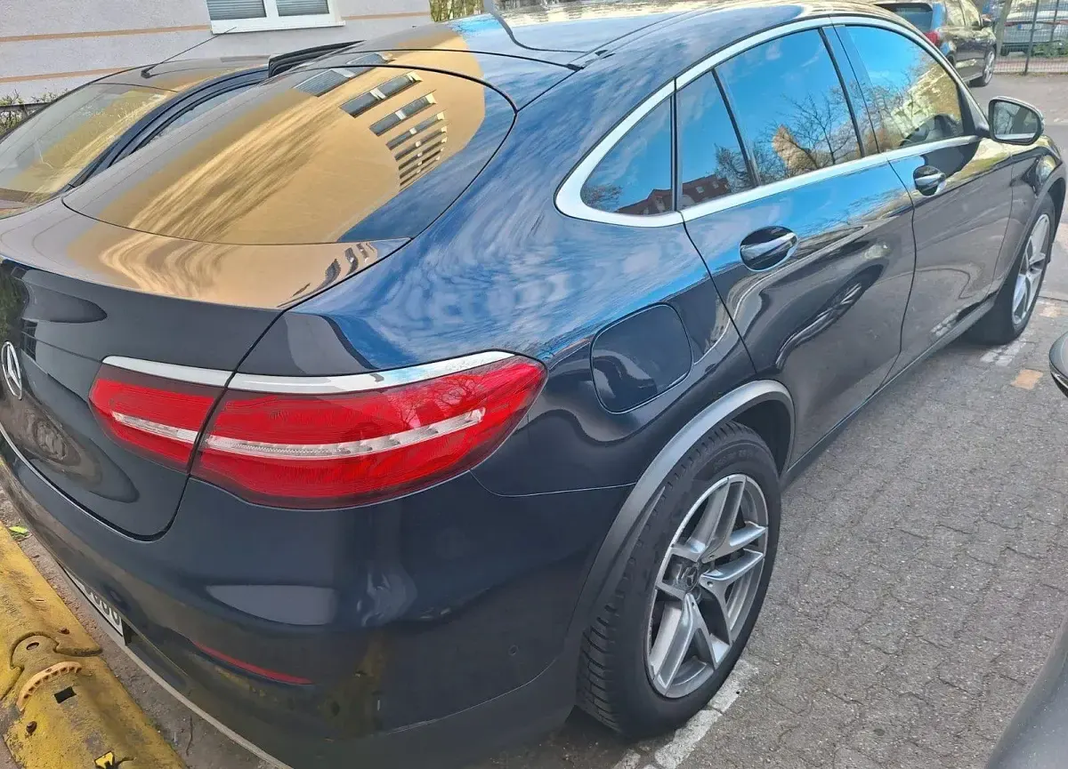 Brugt Mercedes GLC250 204 HK (150 kW) 2017 Blå Coupe