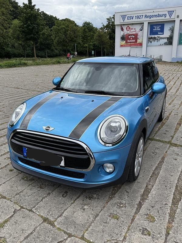 Blau Gebraucht 2017 Mini Cooper Kleinwagen | 10.900 € (Fairer Preis) - Bild 1/4