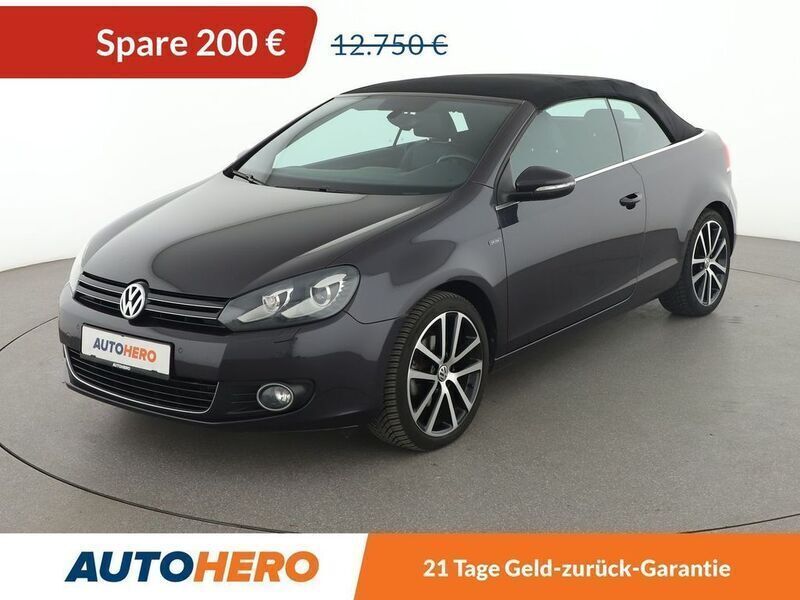 Kryptongrau Gebraucht 2015 VW Golf Cabriolet LOUNGE Cabrio | 12.550 € (Fairer Preis) - Bild 1/3