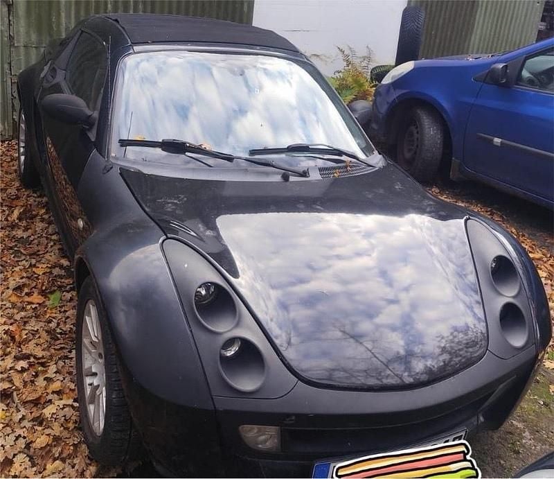 Schwarz Gebraucht 2004 Smart Roadster Cabrio | 4.600 € (Guter Preis) - Bild 1/4