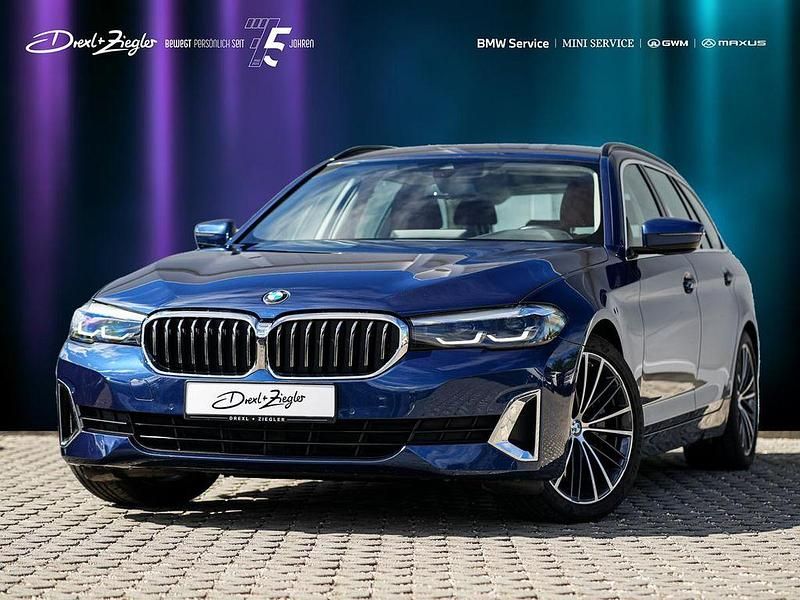 Phytonicblaumetallic Gebraucht 2021 BMW 540 Luxury Line Kombi | 39.950 € (Guter Preis) - Bild 1/4
