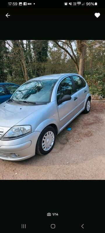 Silber Gebraucht 2004 Citroën C3 Kleinwagen | 1.600 € - Bild 1/4