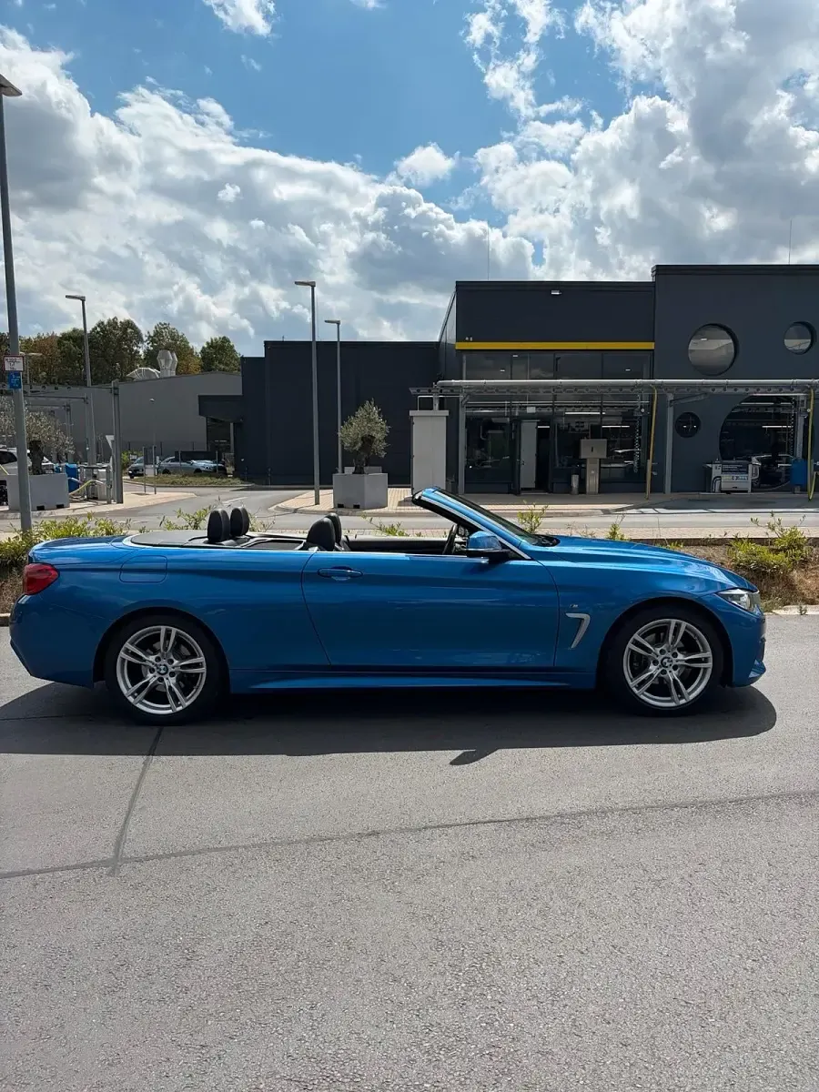 Gebraucht BMW 420 Cabriolet M Sport 184 PS (135 kW) 2018 Blau Cabrio