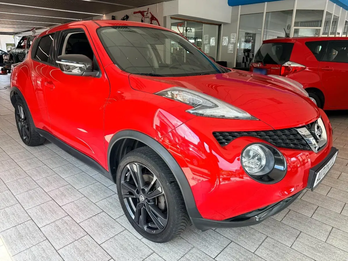 Gebraucht Nissan Juke Acenta 117 PS (86 kW) 2015 Rot SUV