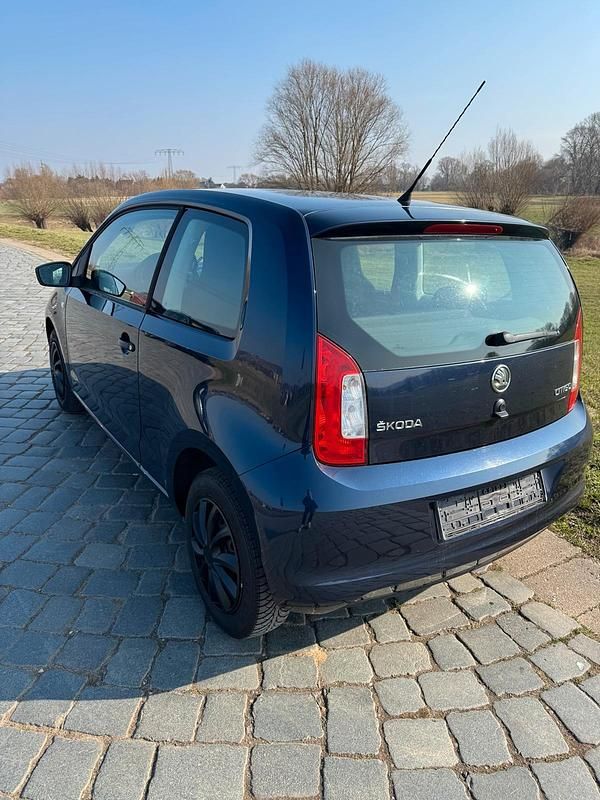 Gebraucht Skoda Citigo 60 PS (44 kW) 2012 Blau Kleinwagen