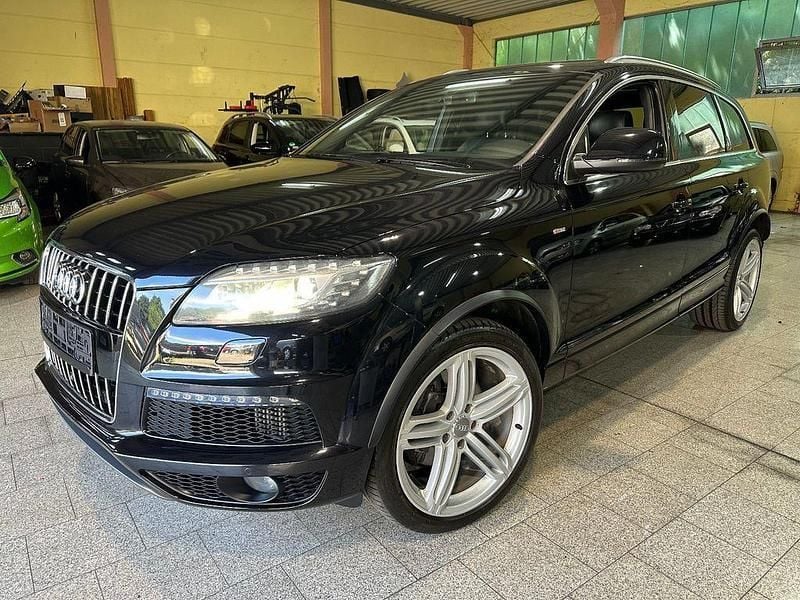 Schwarz Gebraucht 2013 Audi Q7 S-Line SUV | 21.990 € (Fairer Preis) - Bild 1/4