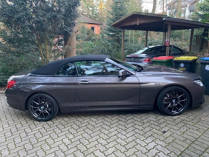 Braun Gebraucht 2010 BMW 640 Cabriolet M Sport Cabrio | 24.250 € (Fairer Preis) - Bild 1/4