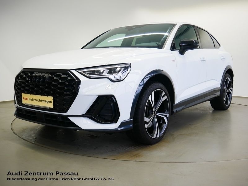 Weiß Gebraucht 2022 Audi Q3 Sportback S-Line SUV | 39.900 € (Teuer) - Bild 1/4