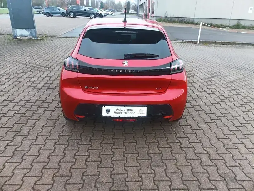 Gebraucht Peugeot e-208 GT 100 kW (136 PS) 2021 Rot Kleinwagen