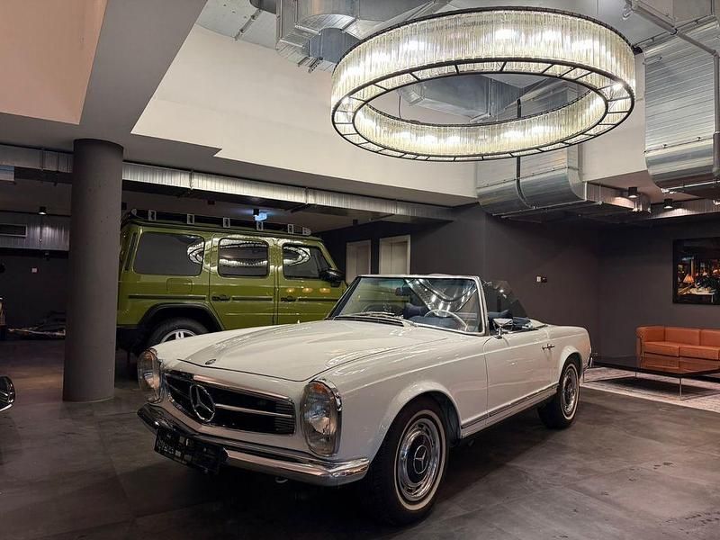 Second-hand Mercedes SL280 1968 Alb Cabrio