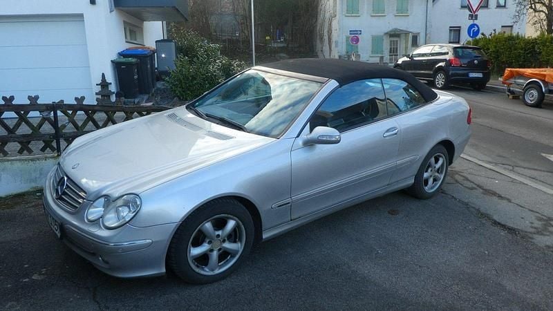 Gebraucht Mercedes CLK200 163 PS (119 kW) 2004 Silber Cabrio