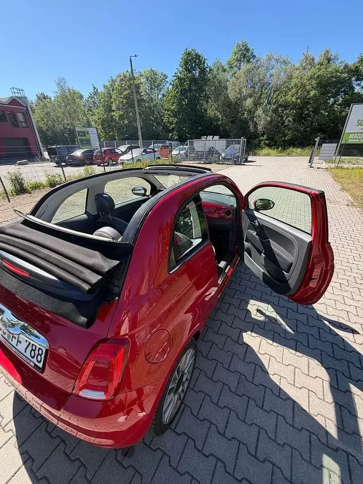 Gebraucht Fiat 500C Lounge 69 PS (50 kW) 2015 Rot Cabrio